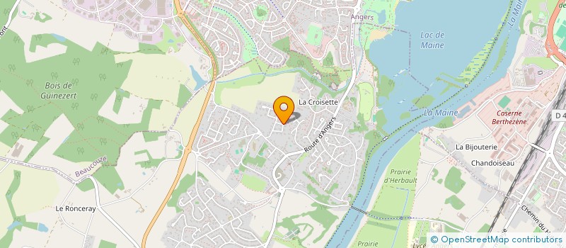 localisation de l'entreprise IMMOBILIERE KOENIG  BOUCHEMAINE