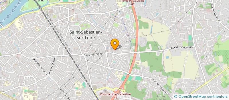 localisation de l'entreprise IMMOBILIERE L'AME DU CLOS à SAINT-SEBASTIEN-SUR-LOIRE