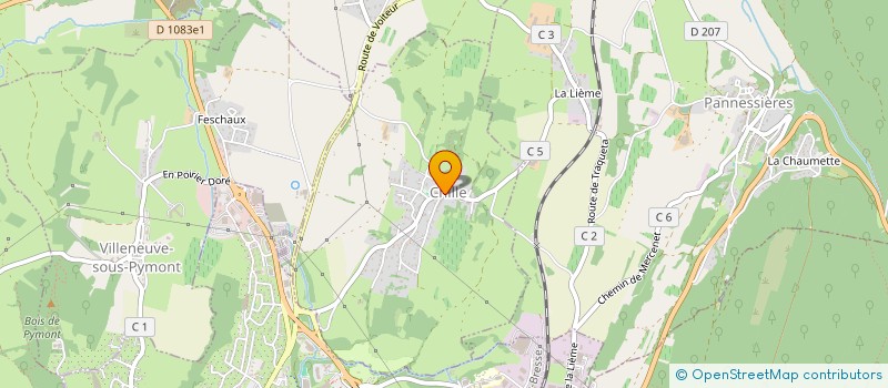 localisation de l'entreprise IMMOBILIERE L.B.  CHILLE