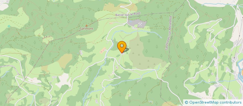 localisation de l'entreprise IMMOBILIERE L.C.C.  SAULXURES-SUR-MOSELOTTE