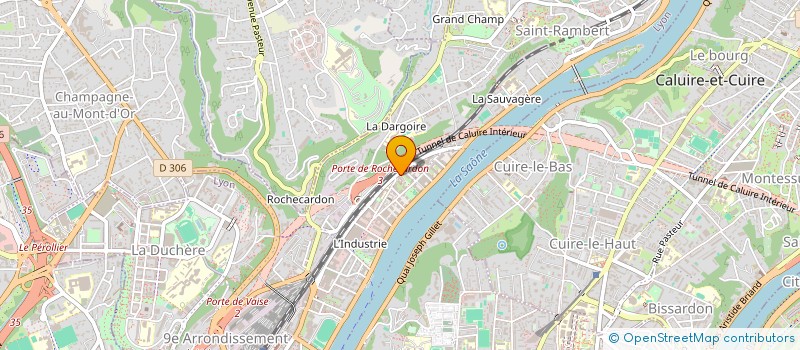 localisation de l'entreprise IMMOBILIERE L J  LYON