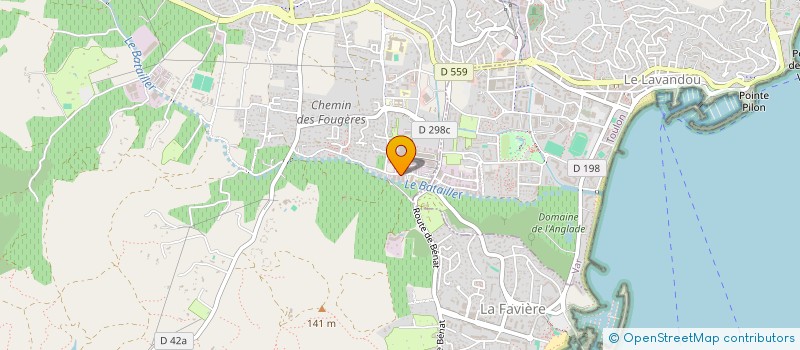 localisation de l'entreprise IMMOBILIERE LA SOLEIADE à BORMES-LES-MIMOSAS