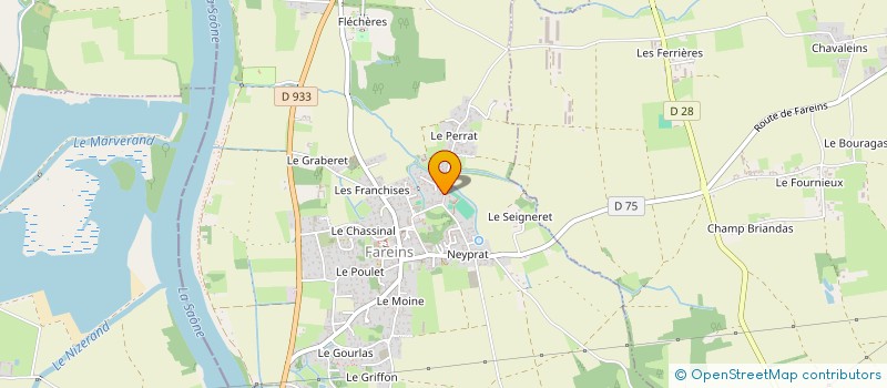 localisation de l'entreprise IMMOBILIERE LA TALANCONNAISE  FAREINS