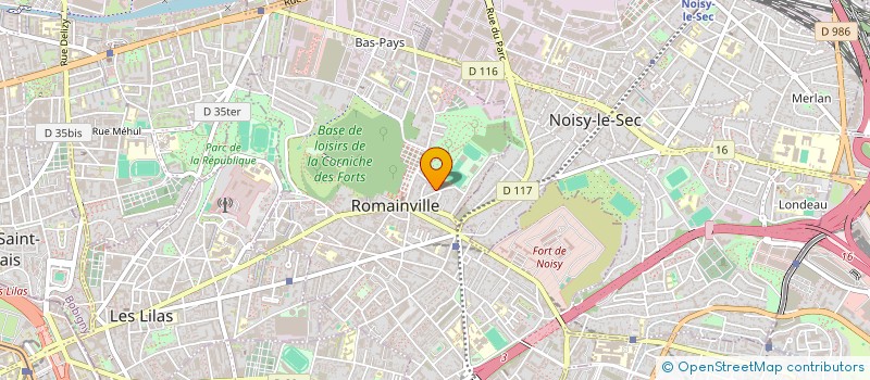 localisation de l'entreprise IMMOBILIERE LAFAYETTE 76 à ROMAINVILLE