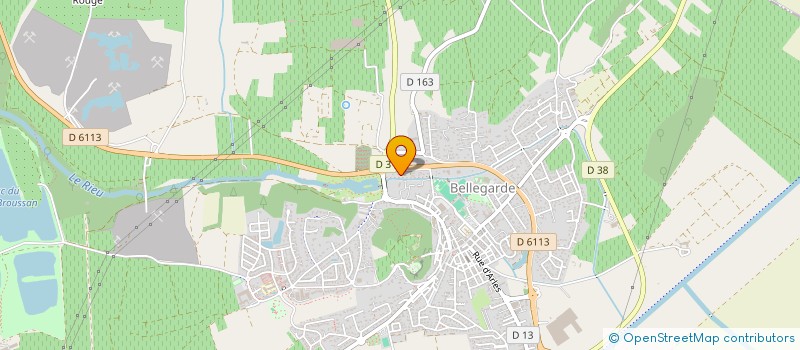 localisation de l'entreprise IMMOBILIERE LAFAYETTE à BELLEGARDE