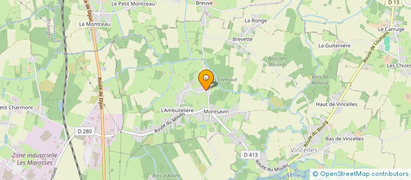 localisation de l'entreprise IMMOBILIERE LARUE 2  VINCELLES