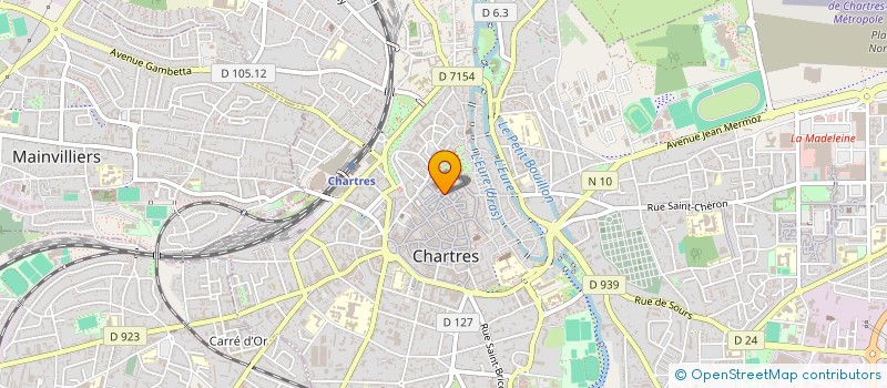 localisation de l'entreprise IMMOBILIERE LB à CHARTRES