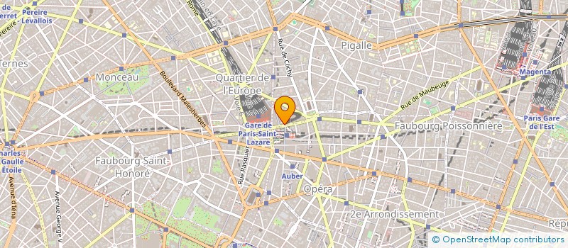localisation de l'entreprise IMMOBILIERE LBR à PARIS