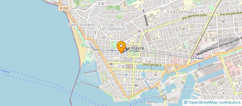 localisation de l'entreprise IMMOBILIERE LECOQUIERRE SARL à LE HAVRE