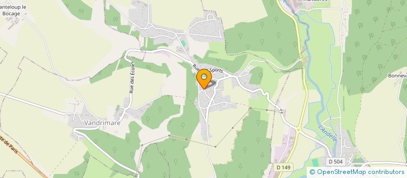 localisation de l'entreprise IMMOBILIERE LENOSIMO  VANDRIMARE