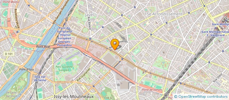 localisation de l'entreprise IMMOBILIERE LEON DELAGRANGE 4 à PARIS
