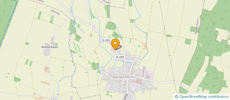 localisation de l'entreprise IMMOBILIERE LEONATE  BALDENHEIM