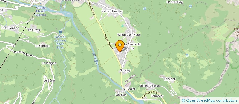 localisation de l'entreprise IMMOBILIERE LES GENIEVRES  SAMOENS