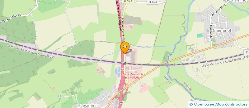 localisation de l'entreprise IMMOBILIERE LESMENILS OCCASIONS  LESMENILS