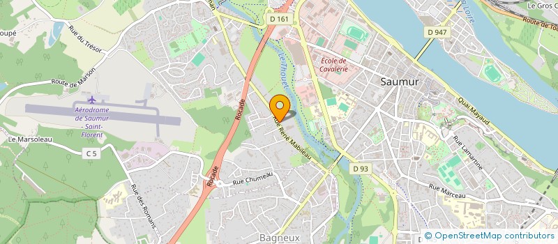 localisation de l'entreprise IMMOBILIERE LEVY  SAUMUR