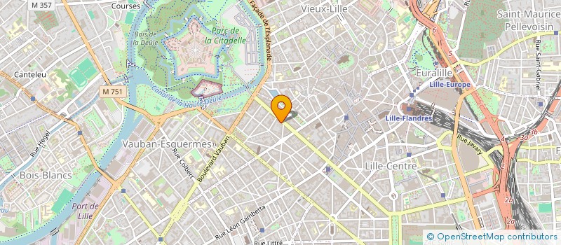 localisation de l'entreprise IMMOBILIERE LIBERTE  LILLE