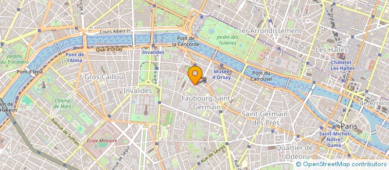 localisation de l'entreprise IMMOBILIERE LORELLA  PARIS