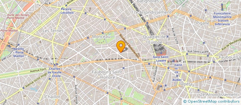 localisation de l'entreprise IMMOBILIERE LOUIS THIRIET à PARIS
