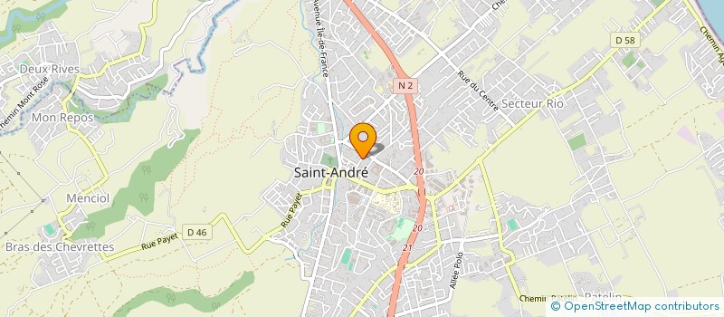 localisation de l'entreprise IMMOBILIERE LOUPY à SAINT-ANDRE