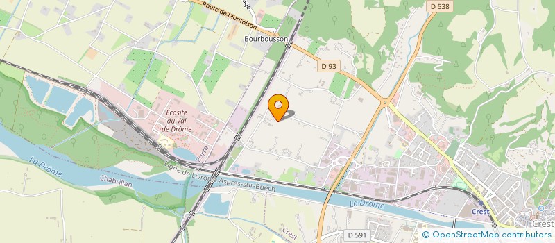 localisation de l'entreprise IMMOBILIERE M G D  ALLEX