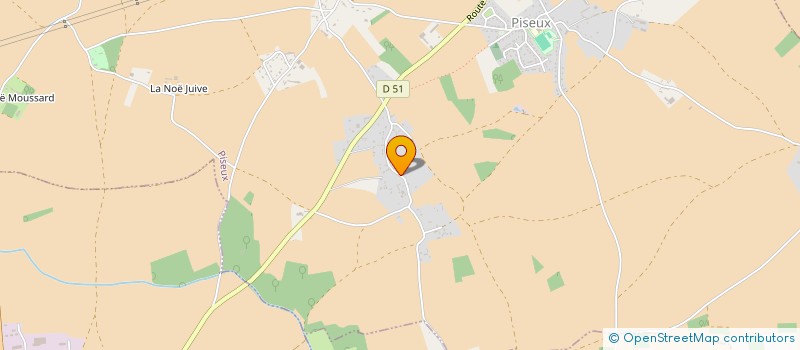 localisation de l'entreprise IMMOBILIERE MADIZA  PISEUX