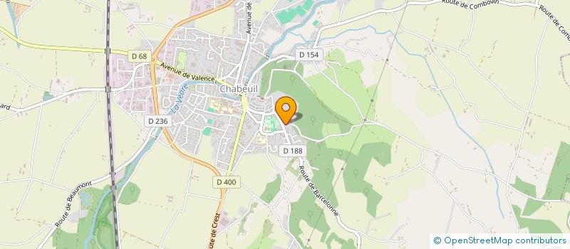 localisation de l'entreprise IMMOBILIERE MAGNO  MONTELIER