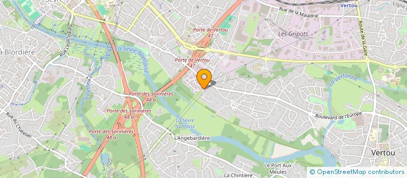 localisation de l'entreprise IMMOBILIERE MARIE & JEAN- CLAUDE  VERTOU