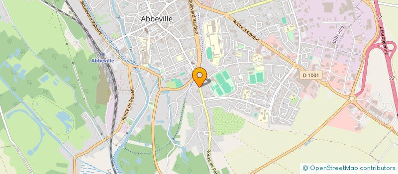 localisation de l'entreprise IMMOBILIERE MAUDUIT-RUTKOWSKI  BOUTTENCOURT