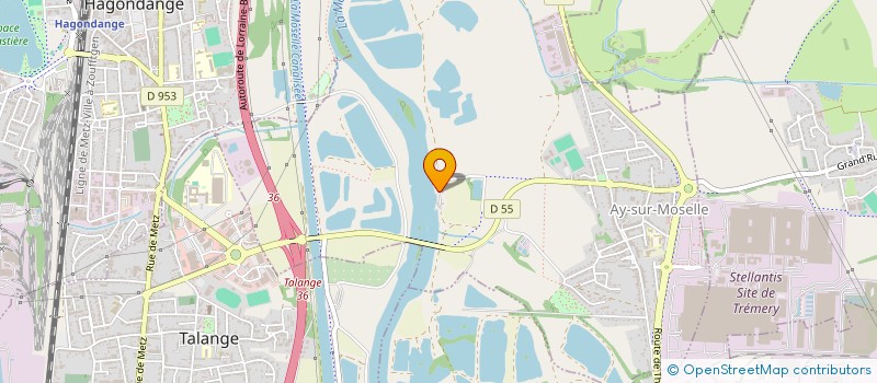 localisation de l'entreprise IMMOBILIERE MD  AY SUR MOSELLE