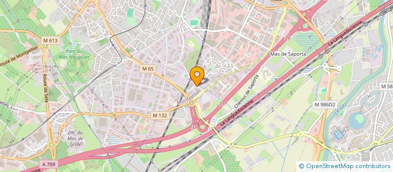 localisation de l'entreprise IMMOBILIERE MONTOURNE à MONTPELLIER