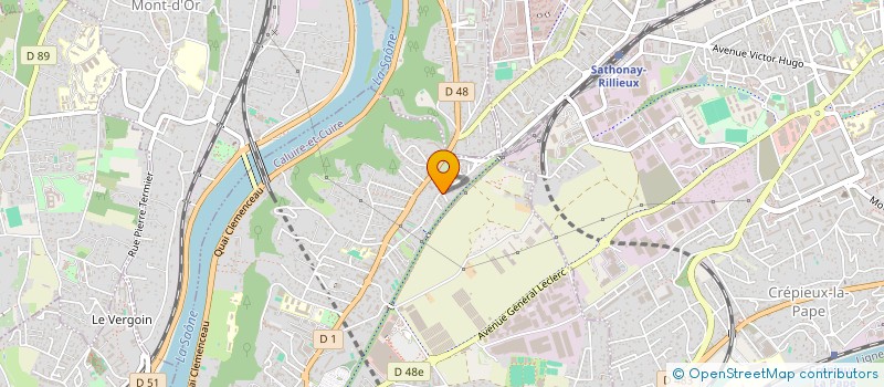 localisation de l'entreprise IMMOBILIERE MOREIRA  CALUIRE-ET-CUIRE