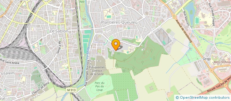 localisation de l'entreprise IMMOBILIERE MULTI OFFRES SERVICES  METZ