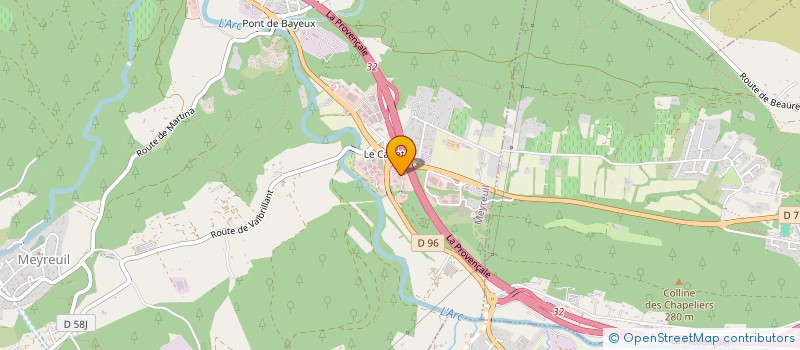localisation de l'entreprise IMMOBILIERE NAUDY  AIX-EN-PROVENCE