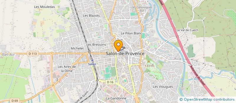 localisation de l'entreprise IMMOBILIERE NN&L  SALON-DE-PROVENCE