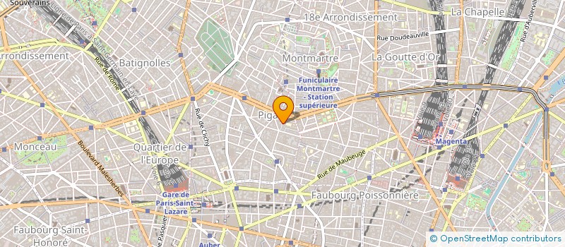 localisation de l'entreprise IMMOBILIERE OBADIM  PARIS