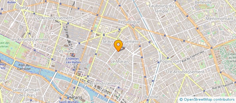 localisation de l'entreprise IMMOBILIERE PARIS LONDRES à PARIS