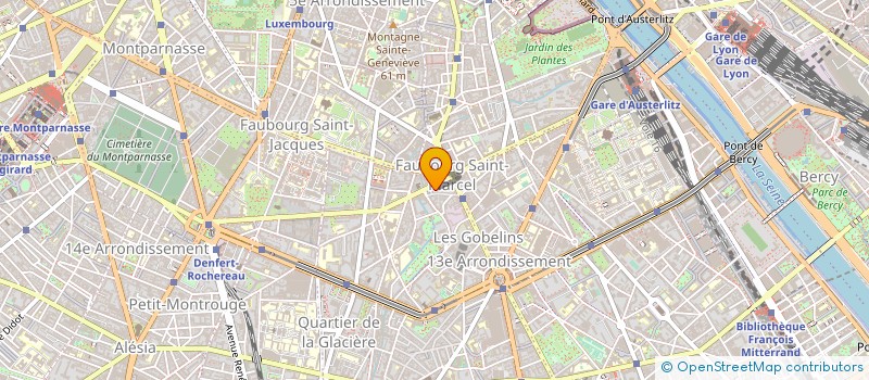localisation de l'entreprise IMMOBILIERE PARIS V SARL à PARIS