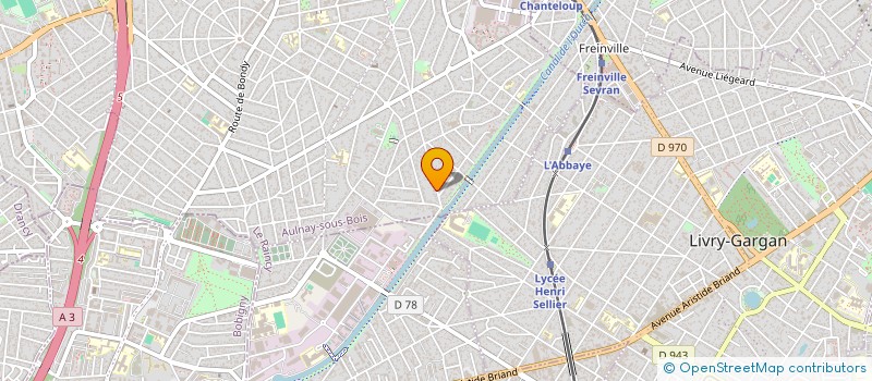 localisation de l'entreprise IMMOBILIERE PARISIENNE CONSEILS - I.P.C. à AULNAY-SOUS-BOIS