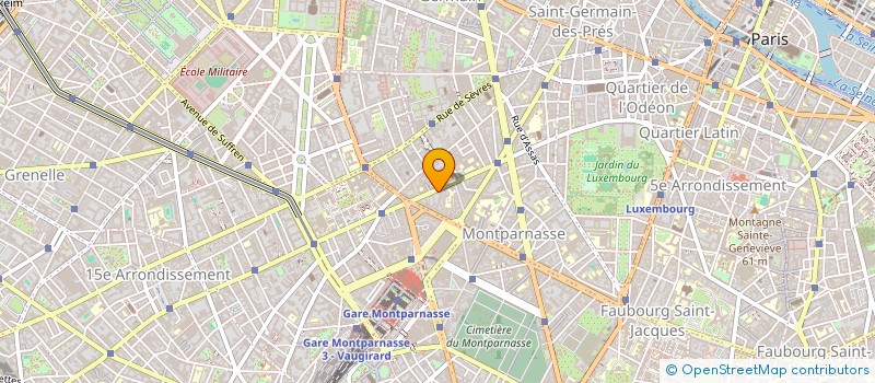 localisation de l'entreprise IMMOBILIERE PAULANTOINE  PARIS