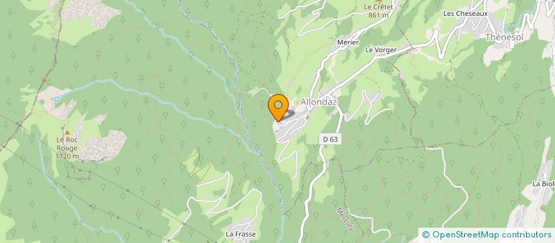 localisation de l'entreprise IMMOBILIERE PECH  ALBERTVILLE