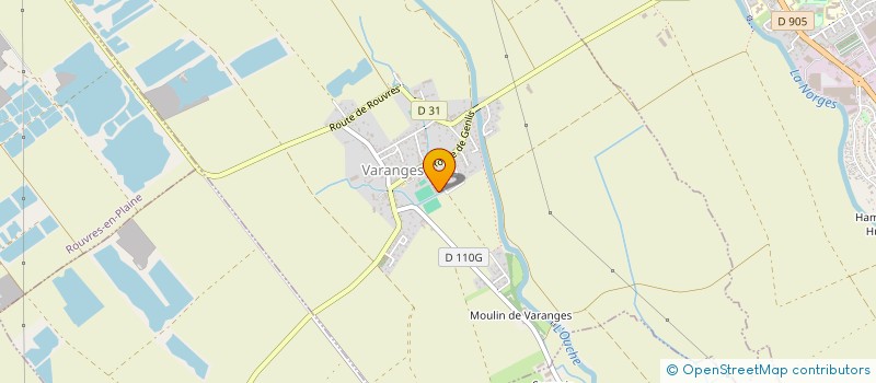 localisation de l'entreprise IMMOBILIERE PENNECOT  VARANGES