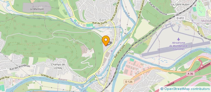 localisation de l'entreprise IMMOBILIERE PENT  BERCHE