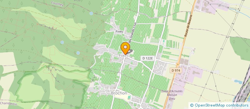 localisation de l'entreprise IMMOBILIERE PERRAUD  MOREY-SAINT-DENIS