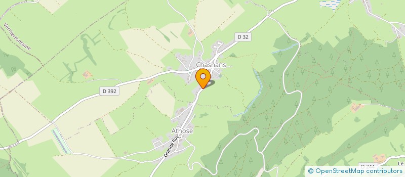 localisation de l'entreprise IMMOBILIERE PHILIPPE  LES PREMIERS SAPINS