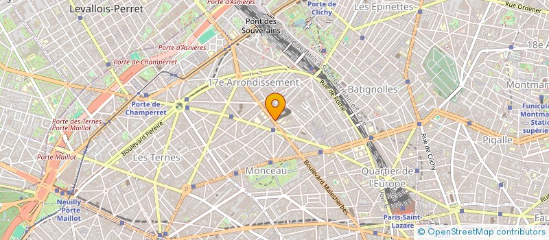 localisation de l'entreprise IMMOBILIERE PICHON FOURNIER  PARIS
