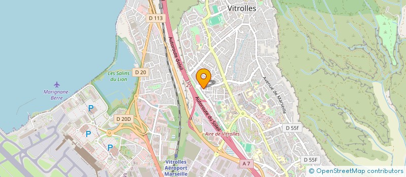 localisation de l'entreprise IMMOBILIERE POURBAIX-GAUME à VITROLLES