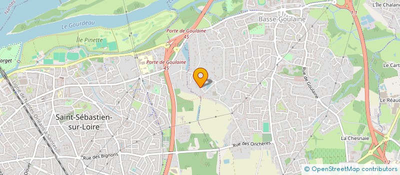 localisation de l'entreprise IMMOBILIERE PRI  BASSE-GOULAINE