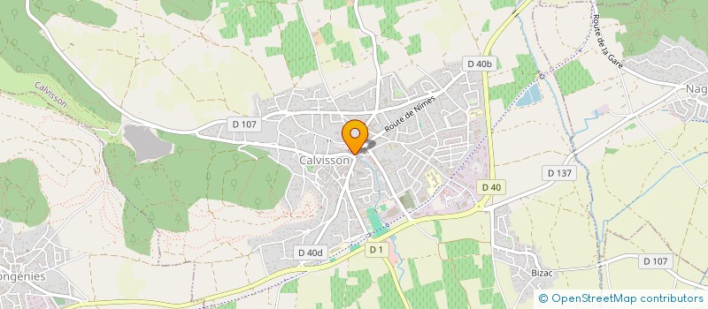 localisation de l'entreprise IMMOBILIERE PROVENCE CEVENNES  CALVISSON