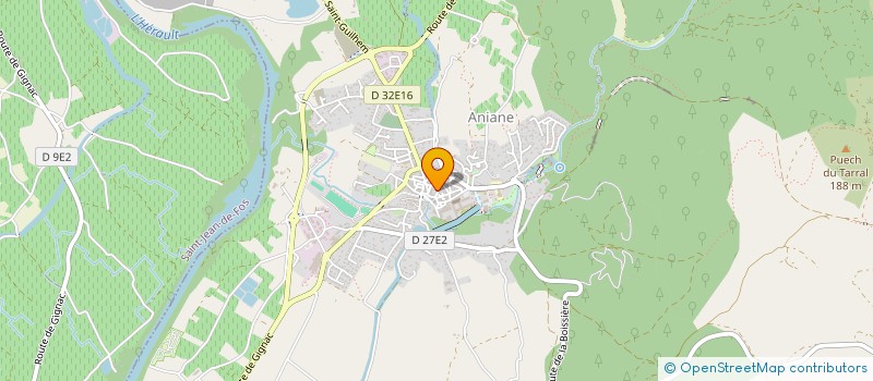 localisation de l'entreprise IMMOBILIERE QUINTA  ANIANE