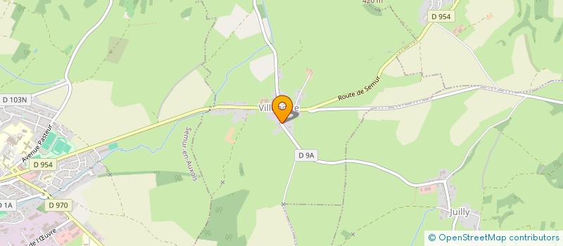 localisation de l'entreprise IMMOBILIERE R.E.  VILLARS-ET-VILLENOTTE